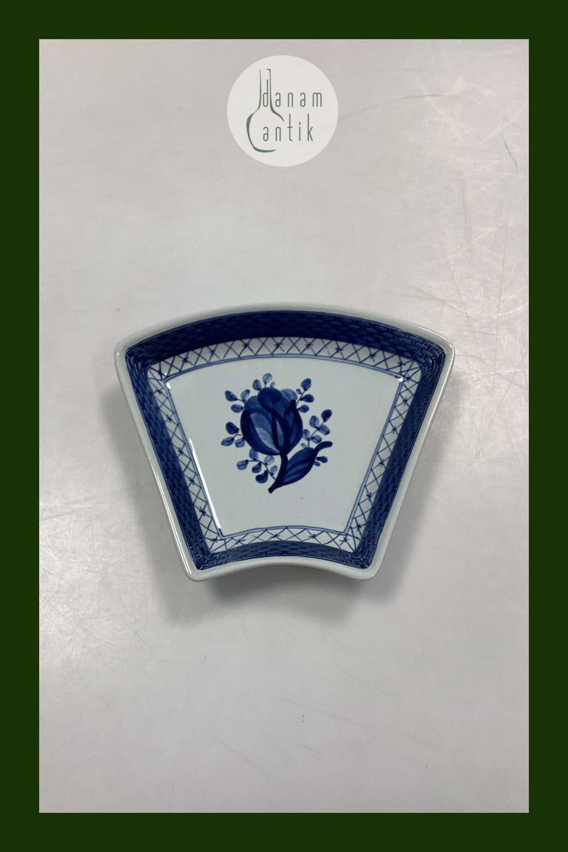 Royal Copenhagen Blå Tranquebar Cabaretskål til Fad No. 1195