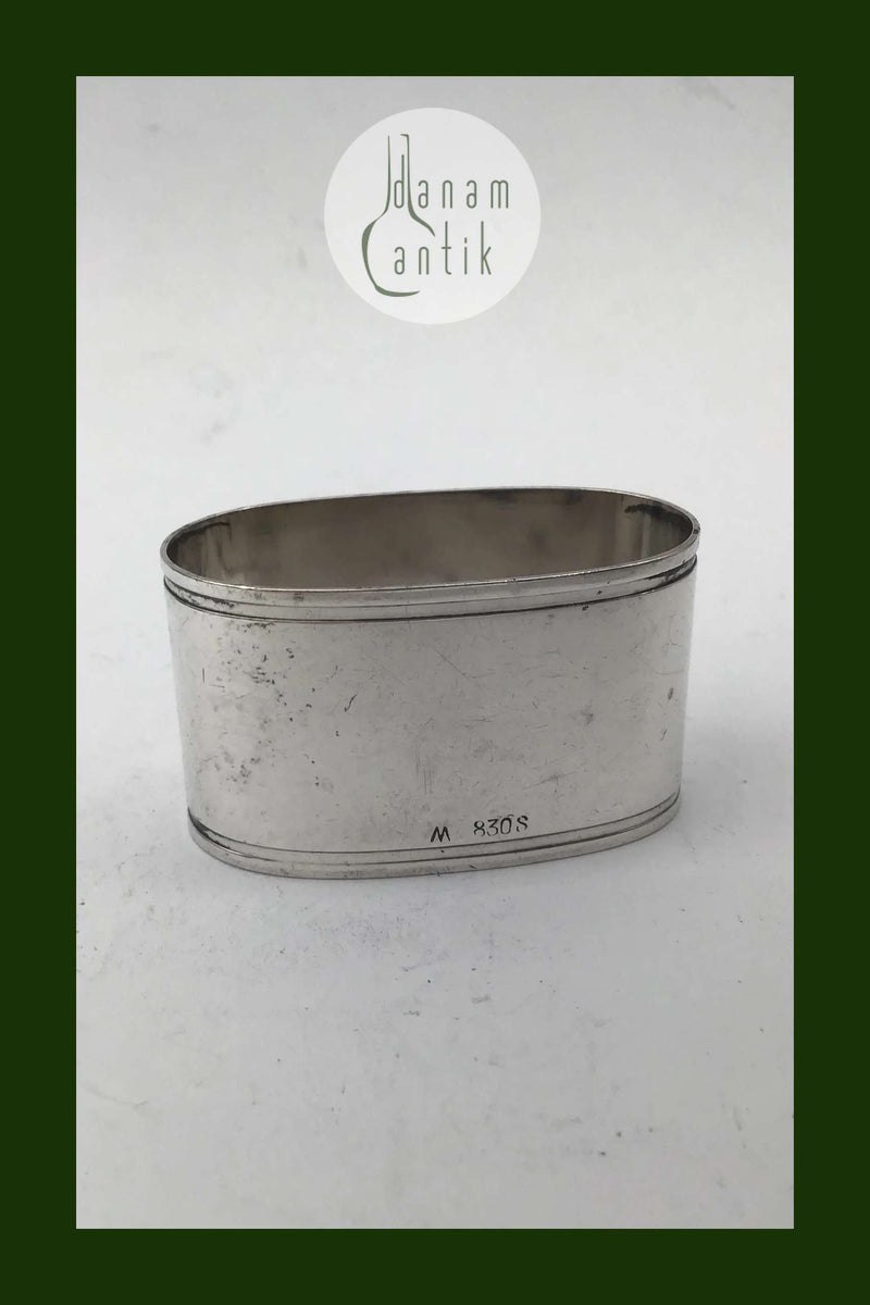 Dansk? Sølv Servietring