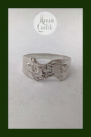 Hans Wullum Silver Napkin Ring Little Red Riding Hood and the Wolf