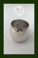 Dansk Sølv Hammerslået Servietring