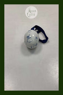 Royal Copenhagen Musselmalet Riflet Påskeæg - Palmette 2005