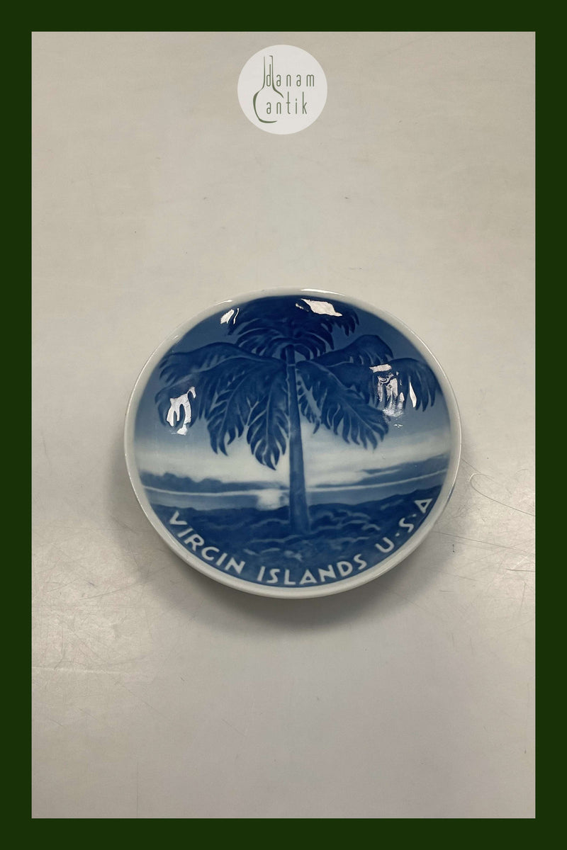 Bing og Grøndahl mindeplatte Virgin Islands BG-CM68