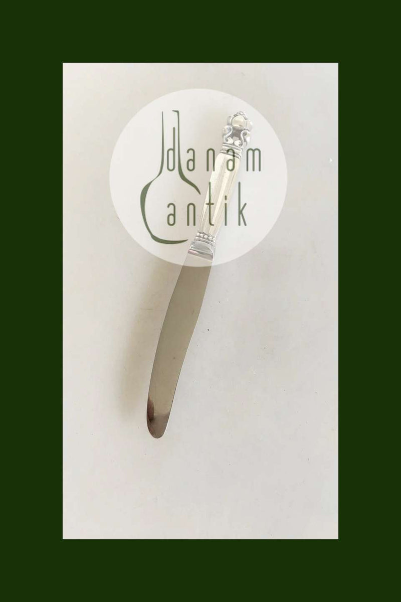 Georg Jensen Sterling Sølv Konge Rejsekniv No 306.