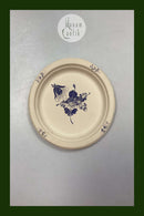 Royal Copenhagen Blå Blomst Paptallerken fra 1976