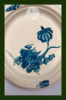 Royal Copenhagen Blå Blomst Paptallerken fra 1976