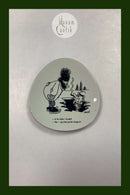 Storm P. Platte fra Knabstrup med Vittighedstegning