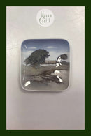 Royal Copenhagen Skål og askebæger No. 3353 Ørnebjerg Huset