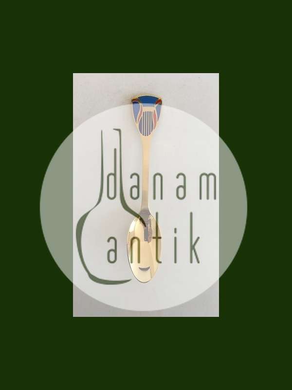 A. Michelsen 2007 Juleske Forgyldt Sterling Sølv og Emalje