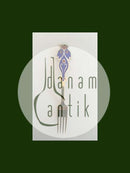 A. Michelsen Christmas Fork 1974 Gilded Sterling Silver with Enamel