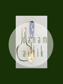 A. Michelsen 1953 Juleske  Forgyldt Sterling Sølv med Emalje