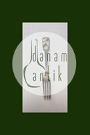 A. Michelsen 1938 Julegaffel Forgyldt sterling sølv med emalje.