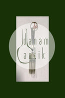 A. Michelsen 1933 Julegaffel Forgyldt Sterling Sølv med Emalje