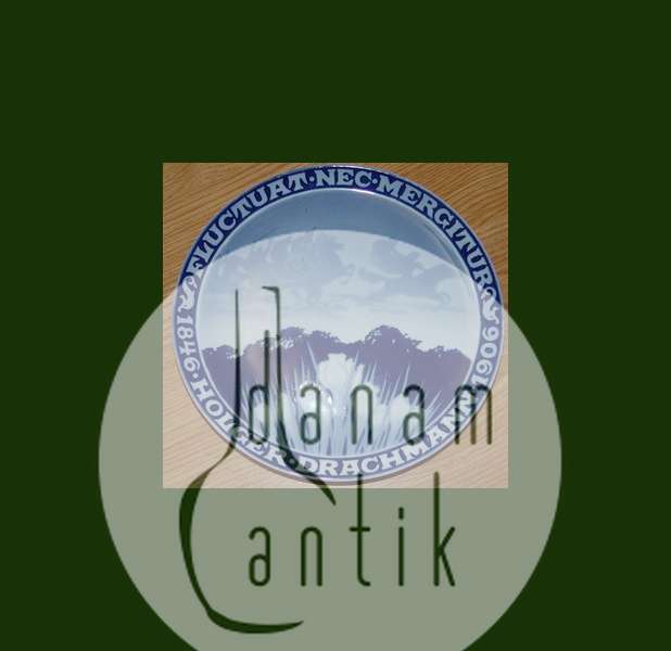 Porsgrund Mindeplatte Holger Drachmann 1846-1906