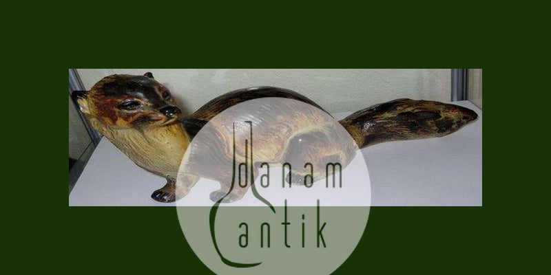 Arne Ingdam Stor Mår figur i Stentøj