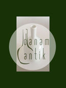 Heubach Art Nouveau Vase med Sommerfugle motiv