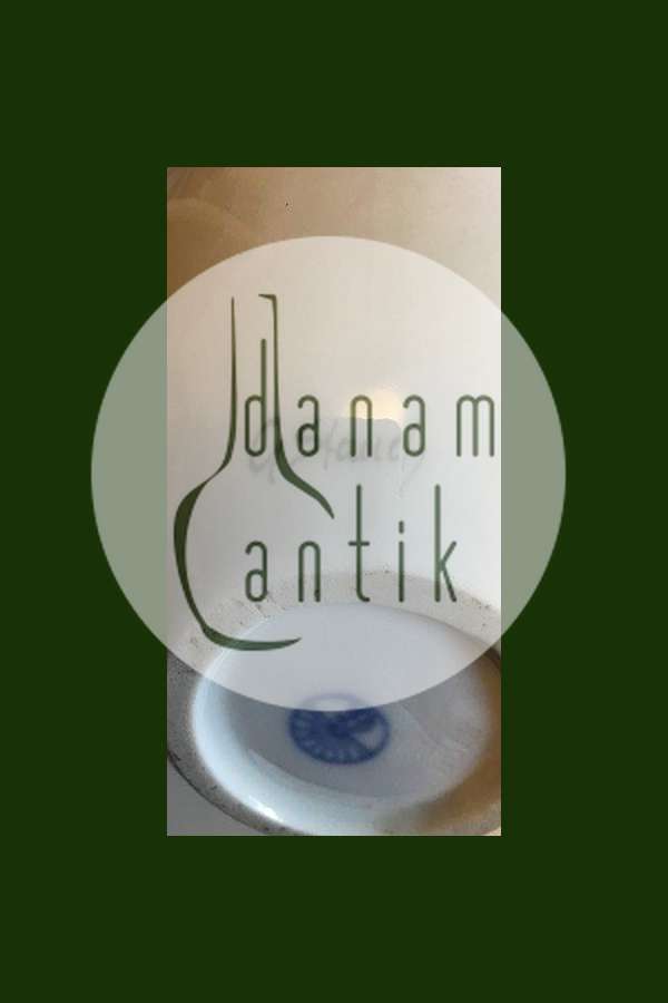 Heubach Lichte Vase dekoreret med to sommerfugle PMN