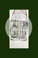 Kähler Quadratische Vase aus Steingut mit weiß/schwarzem Dekor