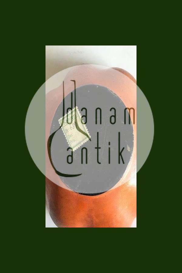 Herman A. Kahler Orange Uranium Glaze Bowl No 689