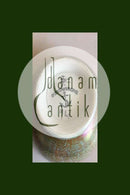 Gustavsberg Keramikskål med Rød/Grøn lustre glasur