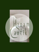 Rörstrand Leafshaped Dish with Blue Flowers