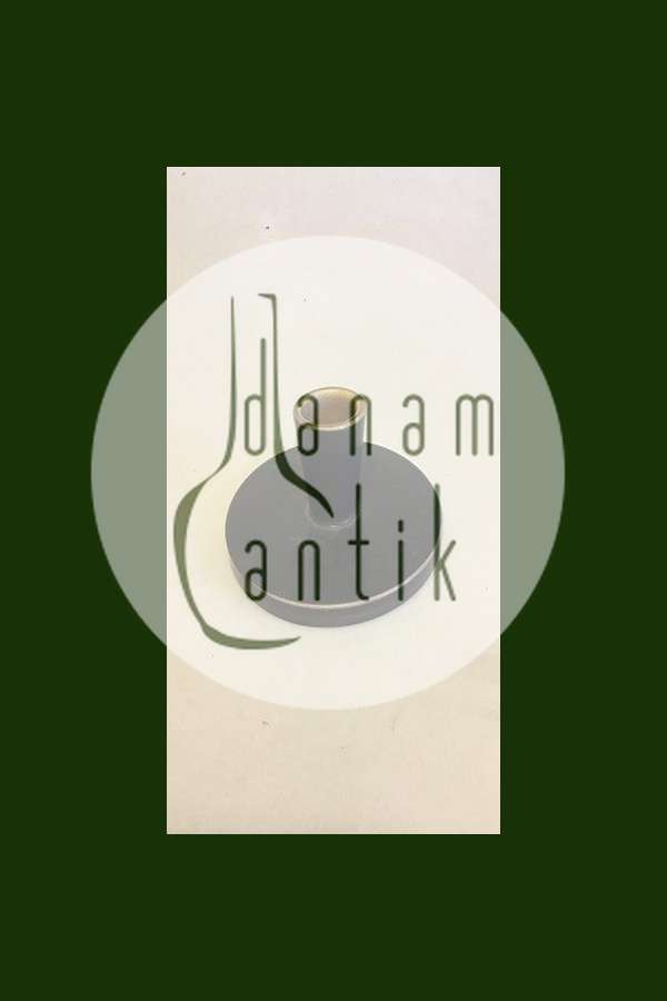 Aluminia Bremerholm Lysestage med brun glasur No 4/1491