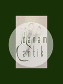 Art Nouveau Silver Scissor with flower motif of puppies