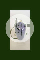 Bing & Grøndahl blå Art Nouveau vase PMN