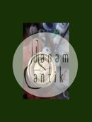 Georg Jensen Sterling Silver Salt Cell Acorn with green enamel No 741