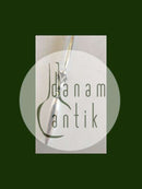 Georg Jensen纯银和不锈钢纽扣钩，编号172。