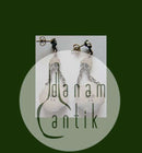 Georg Jensen Silver Silver pair of earrings No 24