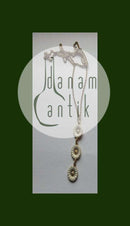 Georg Jensen Sterling Silber Margeriten-Anhänger mit 3 Margeriten und Kette