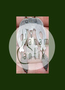 Georg Jensen Sterlingsilber-Anhänger mit Stein Nr. 17 von 1915-1930