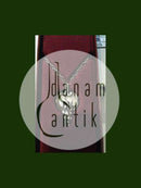 Georg Jensen 1996年的纯银周年纪念吊坠，带原包装盒和链条