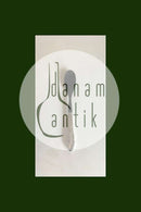 Georg Jensen Lily of the Valley Silver 830S Salad Spoon with Horn.