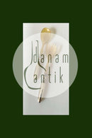 Georg Jensen Sterling Silver Cactus Salad Set No 133. Top part made of Horn.