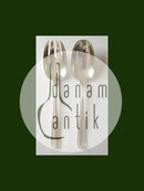 ジョージ ジェンセン スターリング シルバー ダブル トリプレット サラダ/サービング セット No 115、No 116