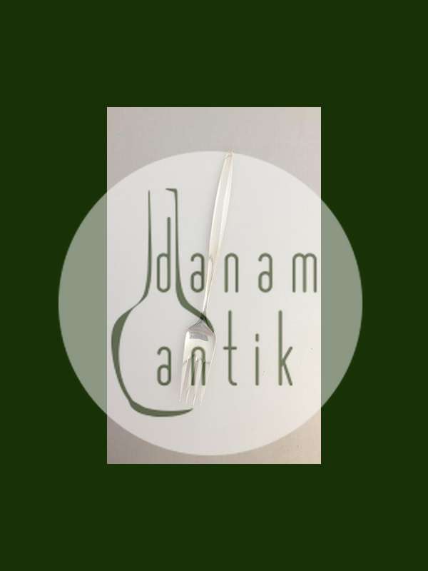 Georg Jensen Sterling Sølv Cypres Frokostgaffel No 022