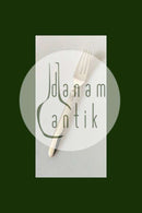 Georg Jensen Sterling Sølv Kaktus Spisegaffel No. 012