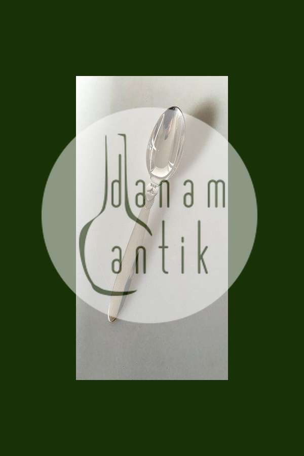 Georg Jensen Sterling Sølv Kaktus Extra Stor Spisekse No 001