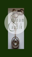 N.E. From Halssmykke vedhæng i Sterling Sølv med sten