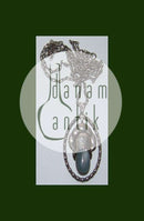 Evald Nielsen Sterling Sølv vedhæng med månesten