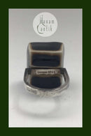 Royal Copenhagen Anton Michelsen Modern Ring in Sterling Silver and porcelain