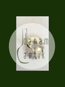 Anton Michelsen Forgyldt Sølv Margueritte Broche med Blå Emalje.