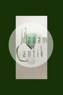 Danish Glass White Wine Glass with green Cuppa