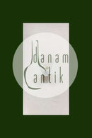 Kastrup Glassworks Opaline Dram Glass with bamboo wrapping