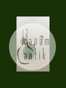 "Fallos" Karaffel med Grøn Deko designet af Kurt Jensen for Holmegaard