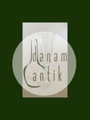 "Hvid Klokke" Ølglas Holmegaard