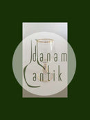 Holmegaard "Ida "干邑杯，杯柄、杯缘和杯底均为金色。 