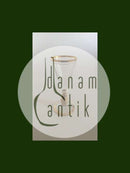 Holmegaard Ida Snapseglas med optiske striber og guld