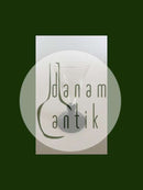 "Jane" Sortfods Likørglas med drueslibning fra Holmegaard